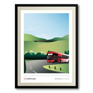 TfW Custom Illustration - Welsh Countryside