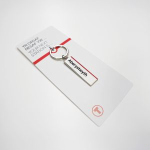 Aberystwyth Metal Keyring