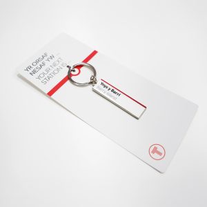 Barry Island Metal Keyring